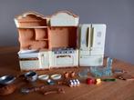 Sylvanian families keuken/koelkast/fornuis/aanrecht, Verzamelen, Ophalen of Verzenden, Zo goed als nieuw, Poppenhuis