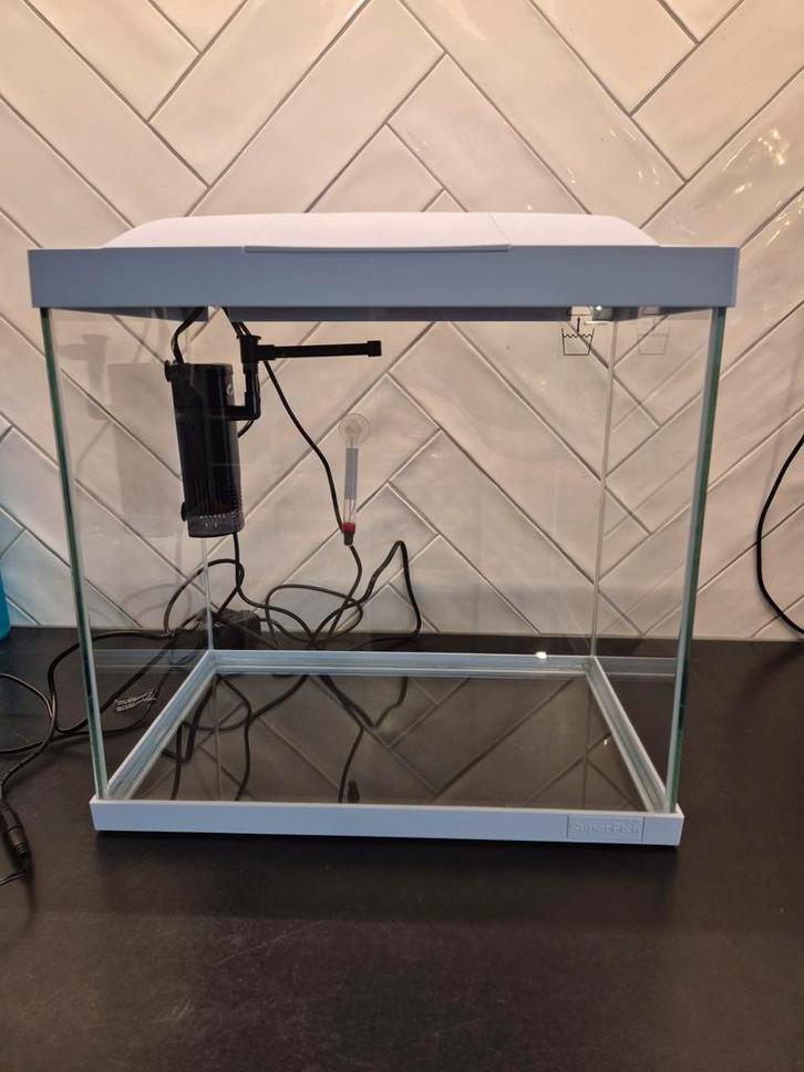 Superfish aquarium 27L, zo goed als nieuw, Dieren en Toebehoren, Vissen | Aquaria en Toebehoren, Zo goed als nieuw, Leeg aquarium