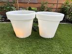 Bloom! Buiten potten met licht, Tuin en Terras, Bloempotten, Ophalen, Kunststof, 40 cm of meer, Rond