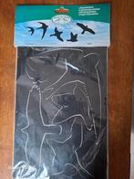 5 raam stickers vogel silhouetten, Ophalen, Nieuw