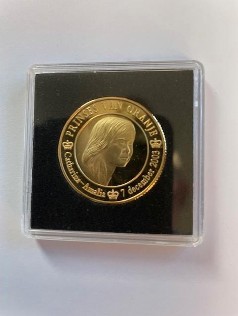 Herdenkingsuitgifte Catharina Amalia 7 december 2003, Verzamelen, Koninklijk Huis en Royalty, Nieuw, Overige typen, Nederland