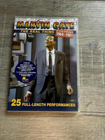 DVD + CD Marvin Gaye THE REAL THING in performance beschikbaar voor biedingen