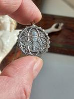 Antieke zilveren katholiek amulet, Ophalen of Verzenden, Zilver