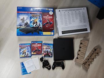 PS4 slim 500 GB CIB beschikbaar voor biedingen