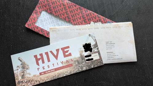 HIVE ticket, Tickets en Kaartjes, Evenementen en Festivals, Twee personen