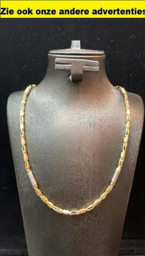 14k Gouden Monte Carlo Ketting 29,6gram (Nieuw) 60cm-2,6mm, Sieraden, Tassen en Uiterlijk, Kettingen, Nieuw, Goud, Geel, Ophalen of Verzenden