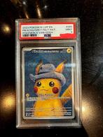 Pikachu with a grey felt hat PSA 9 & PSA 10, Ophalen of Verzenden, Nieuw, Losse kaart
