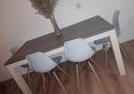 meubelset incl. stoelen, Huis en Inrichting, Tafels | Eettafels, Ophalen, Gebruikt, Kunststof, 50 tot 100 cm