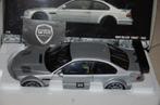 1:18 BMW M3 E46 GTR street silver Minichamps diecast WRH, Verzenden, Zo goed als nieuw, Auto, MiniChamps
