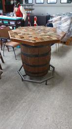 Vintage statafel van wijnton, Ophalen, Gebruikt