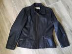 Zwart Leren Jasje (Maat 42), Zwart, Maat 42/44 (L), Ophalen of Verzenden, Jasje