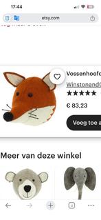 Fiona walker dierenkop (vos), Ophalen, Zo goed als nieuw