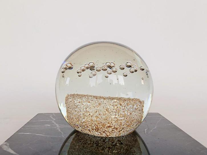 Presse-papier Paperweight Glasobject, Antiek en Kunst, Antiek | Glas en Kristal, Ophalen of Verzenden