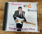 CD Monster Mike Welch These Blues Are Mine, Cd's en Dvd's, Cd's | Pop, Ophalen of Verzenden, 1980 tot 2000, Zo goed als nieuw
