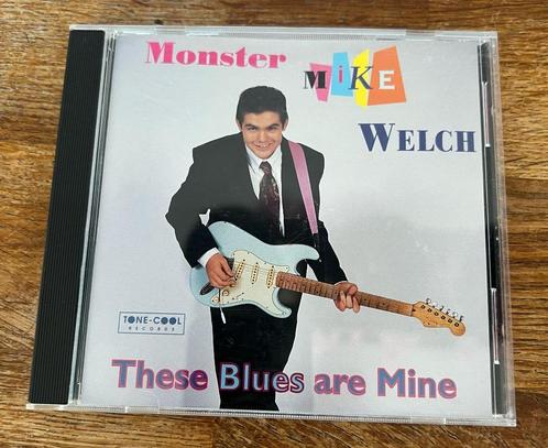CD Monster Mike Welch These Blues Are Mine, Cd's en Dvd's, Cd's | Pop, Zo goed als nieuw, 1980 tot 2000, Boxset, Ophalen of Verzenden