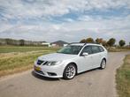 Saab 9-3 1.8 T Estate AUT 2008 Zilvergrijs youngtimer, 1998 cc, Zwart, 4 cilinders, Stationwagon