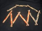 antique Vintage folding measuring stick 2m 10 sections 15, Ophalen of Verzenden