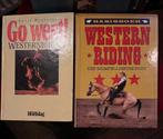 Go west en Basisboek westernrijden, Ophalen of Verzenden, Gelezen, Paarden of Pony's