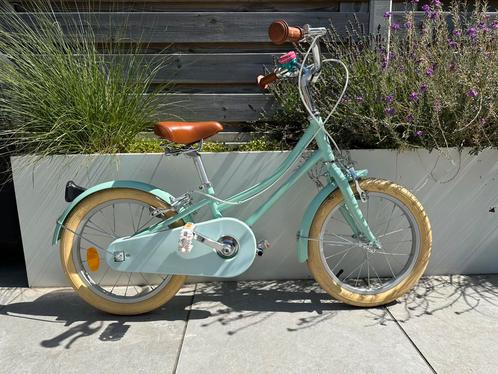 Bobbin fiets 16 inch, Fietsen en Brommers, Fietsen | Kinderfietsjes, Zo goed als nieuw, 16 tot 20 inch, Zijwieltjes, Ophalen