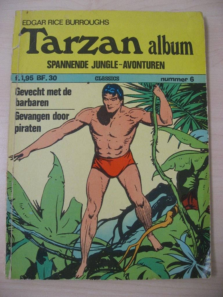 Tarzan Album Nr 6. 1972, Eén stripboek, Ophalen of Verzenden, Gelezen