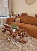 Originele boomstamtafel / boomstam salontafel, Ophalen, Rechthoekig, 50 tot 100 cm, Minder dan 50 cm
