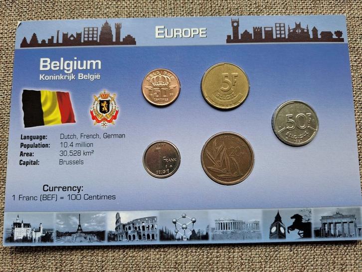 Muntset België frank UNC, Postzegels en Munten, Munten | België, Setje, Ophalen of Verzenden