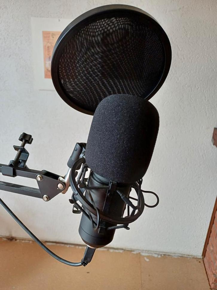 Neewer podcast NW-7000 USB Microfoon Set, Muziek en Instrumenten, Microfoons, Zo goed als nieuw, Studiomicrofoon, Ophalen of Verzenden