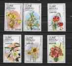 Guinee Bissau 1989 bloemen, Verzenden, Overige landen, Gestempeld