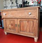 Antieke grenen commodekast, Ophalen