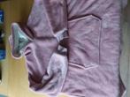 Roze fleece hoodie deken, Ophalen, Gedragen