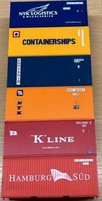 Piko 20 ft. containers H0, Gelijkstroom of Wisselstroom, Nieuw, Wagon, Piko