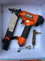 Spero peumatische tacker. Spijkerpistool Nietmachine lucht., Ophalen, Gebruikt