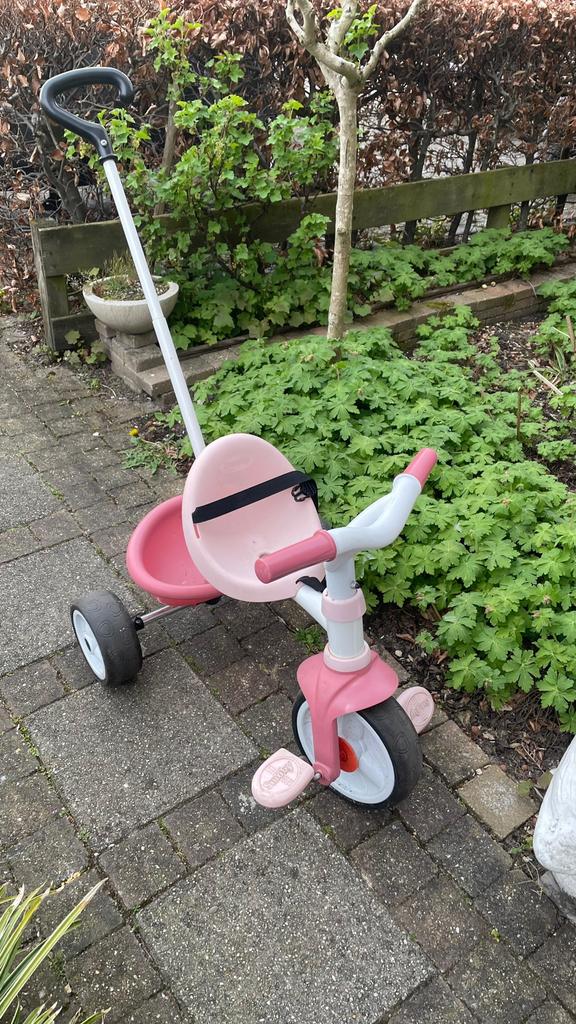 Smoby Be Move Roze - Driewieler, Ophalen of Verzenden, Zo goed als nieuw