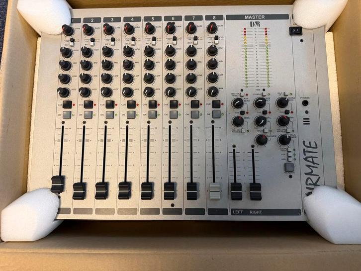 D&R Airmate Mengpaneel - Zo goed als nieuw met doos, Muziek en Instrumenten, Mengpanelen, Zo goed als nieuw, 5 tot 10 kanalen