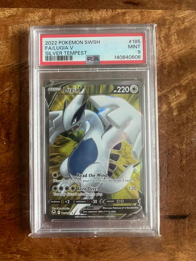 Pokémon Fa/ Lugia #185 PSA 9, Hobby en Vrije tijd, Verzamelkaartspellen | Pokémon, Ophalen of Verzenden, Zo goed als nieuw