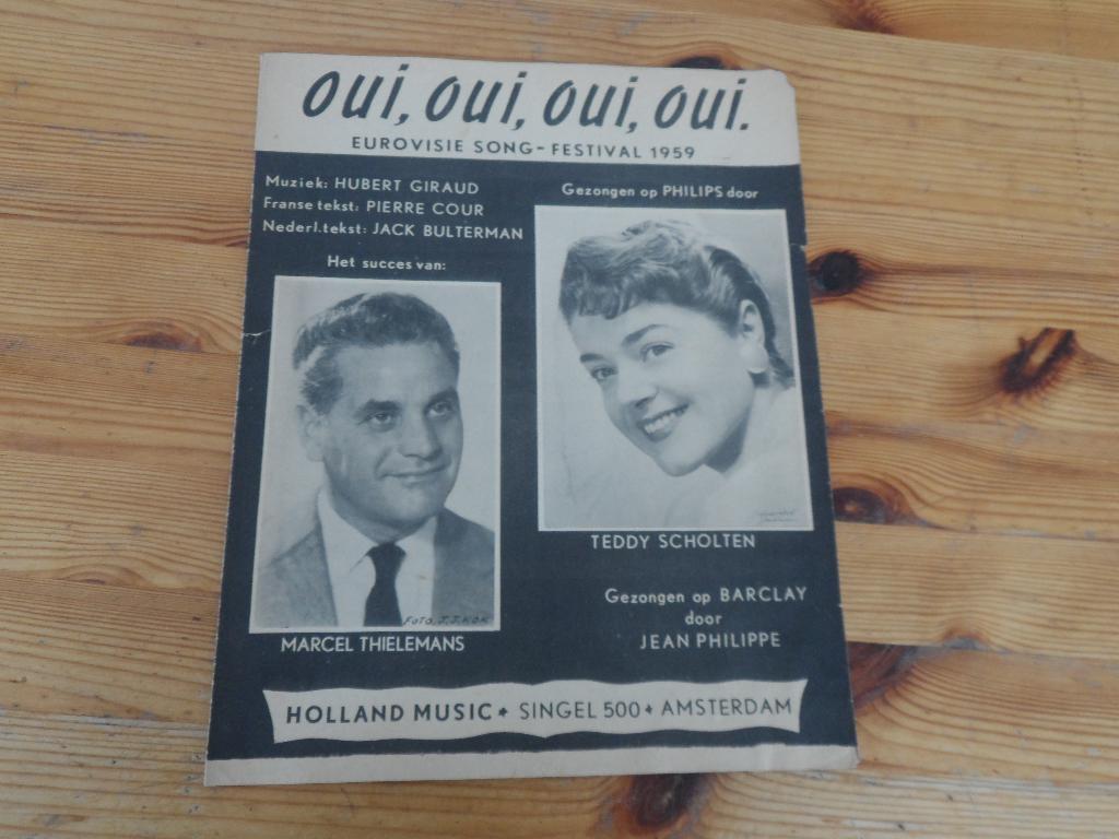 Oui oui oui oui - hubert giraud, Gebruikt, Gitaar, Ophalen of Verzenden, Artiest of Componist