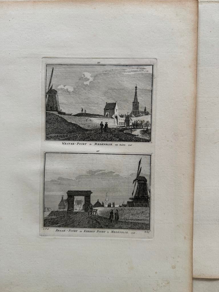 Oude prenten van Medemblik, Ophalen of Verzenden