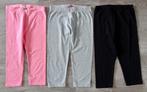 3 capri legging roze, grijs, zwart maat 134 140, Kinderen en Baby's, Kinderkleding | Maat 134, Broek, Meisje, H&M, Ophalen of Verzenden