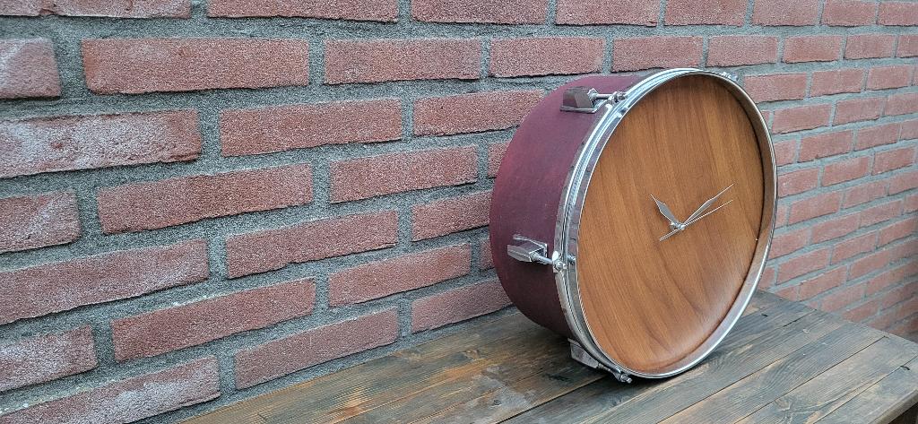 Trommel Klok, Drumclock, Ophalen, Nieuw, Analoog, Wandklok