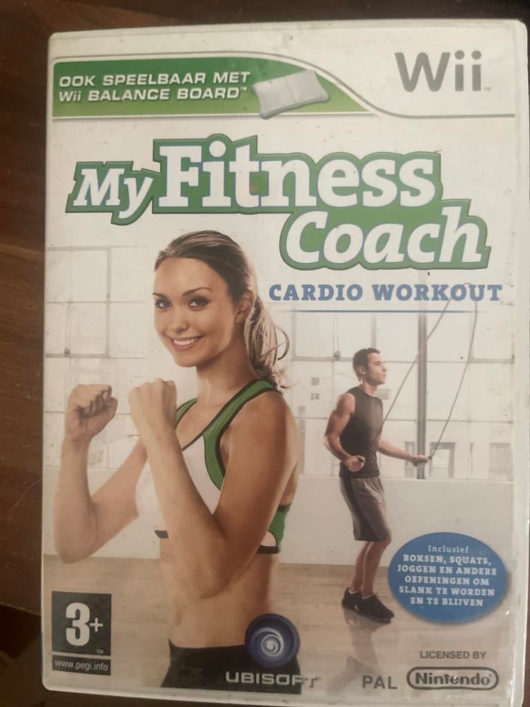 My Fitness Coach Cardio Workout Wii, Gebruikt, 1 speler, Ophalen of Verzenden, Vanaf 3 jaar