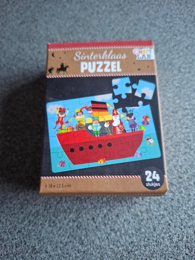 Puzzel Sinterklaas 24 stukjes, Ophalen of Verzenden, Nieuw