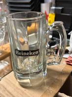 Bijzondere stevige (zware) glazen Heineken pul, Verzamelen, Ophalen, Zo goed als nieuw, Pul(len), Heineken