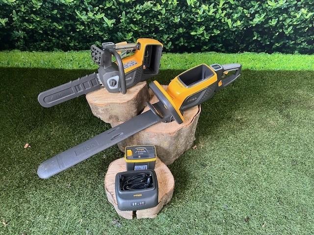 Stiga heggenschaar met tophendel kettingzaag op accu, Ophalen of Verzenden, Nieuw, Elektrisch, STIGA