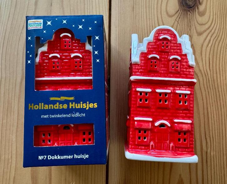 Postcode Loterij: Hollandse Huisjes No. 7 Dokkumer Huisje, Diversen, Kerst, Nieuw, Ophalen of Verzenden