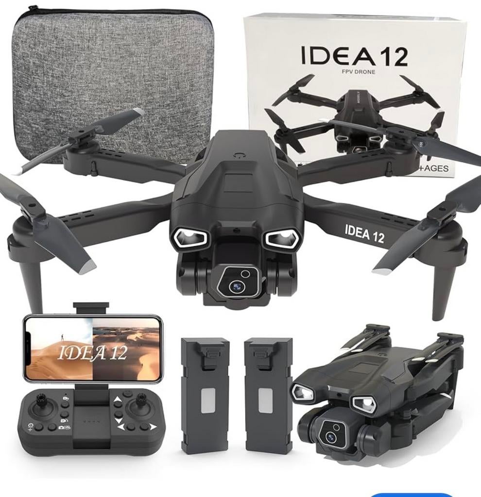 Nieuwe Drone met FPV, foto/video, 360 flips en headless mode, Basiskwaliteit, Overige merken, Nieuw, Minder dan 100 meter