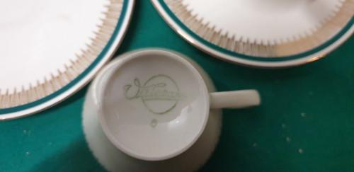 Kop en schotels 6-delig valerar, Ophalen of Verzenden