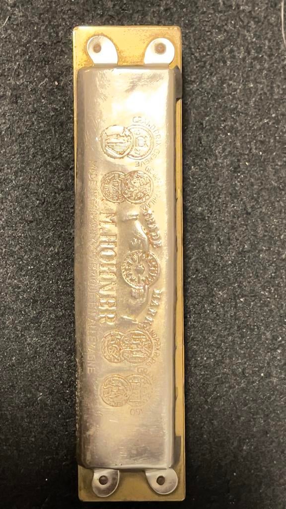 Vintage M. Hohner Bravo Mondharmonica, Ophalen, Gebruikt, Diatonisch, Overige typen
