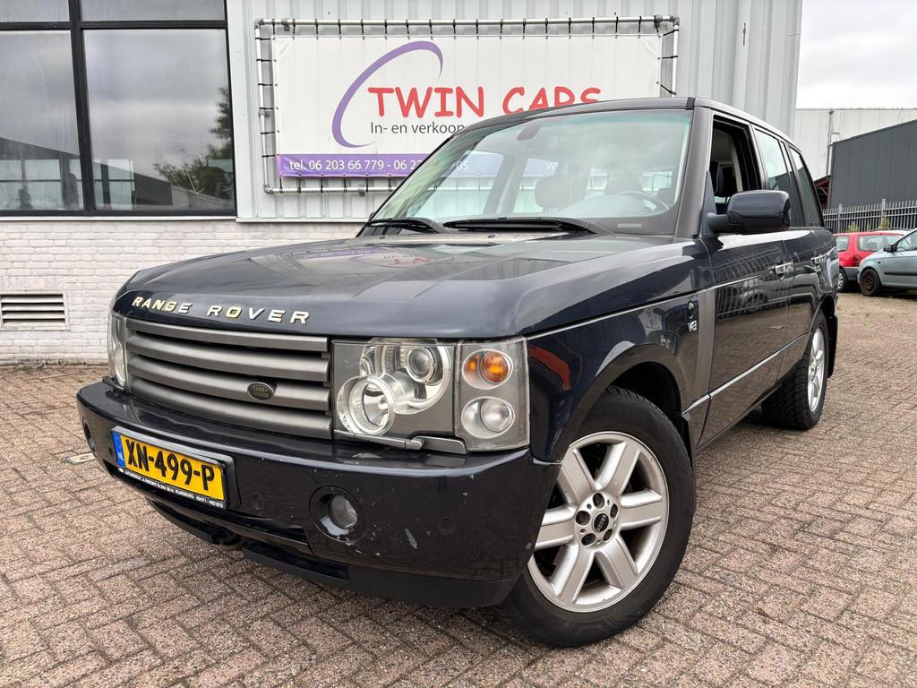 Land Rover Range Rover 4.4 V8 SE Leer Navi Aut Airco, Auto's, Automaat, 8 cilinders, Blauw, Bedrijf