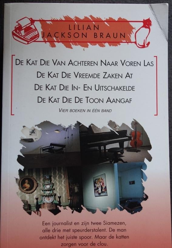 De Kat Die... Omnibus met 4 delen van Lilian Jackson Braun, Boeken, Ophalen of Verzenden, Gelezen, Lilian Jackson Braun