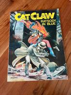 CAT CLAW 01 RATSODY IN BLUE 1E DRUK 1992, Eén stripboek, Ophalen of Verzenden, Zo goed als nieuw